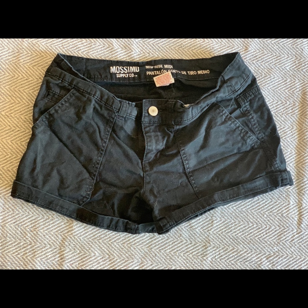 Black size 2 shorts